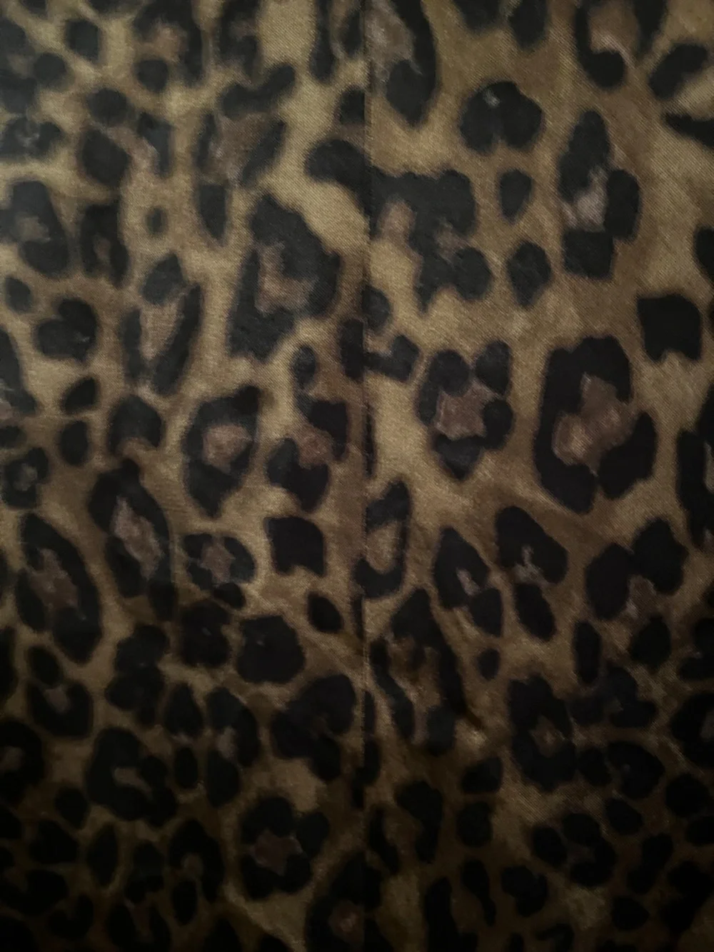 Zara Leopard Print Brown and Black Mock Neck Blouse - Picture 9 of 12